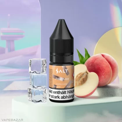 Salt Liquid – Peach Ice - VapeApe; 20mg/ml