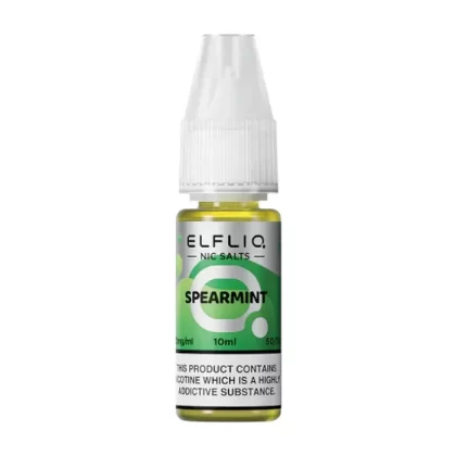 Spearmint By Elfbar Elfliq Nic Salt 10ml - 10mg