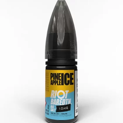 Pineapple Ice Nic Salt E-Liquid - Riot Bar Edition - 5mg - PG 60%