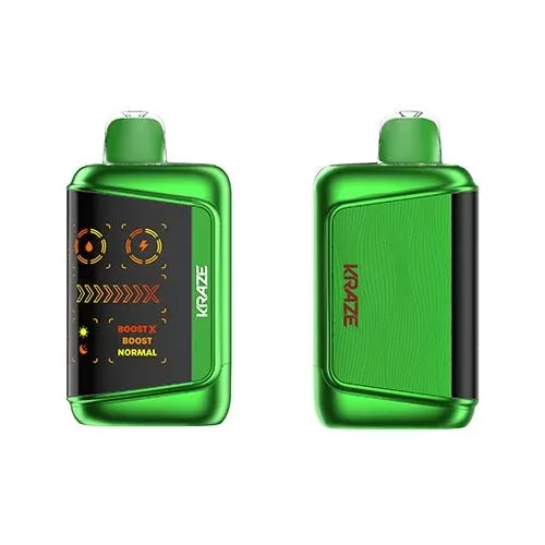 Kraze MEGA X Rechargeable Disposable Vape