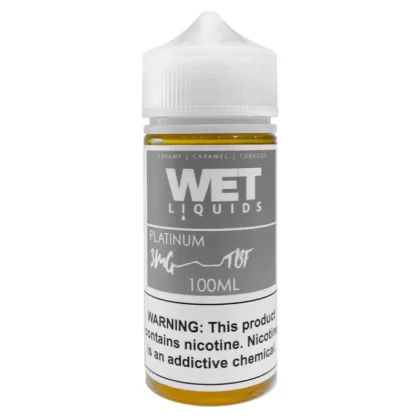 WET LIQUIDS Platinum -100ml - Vapebazaar Pk