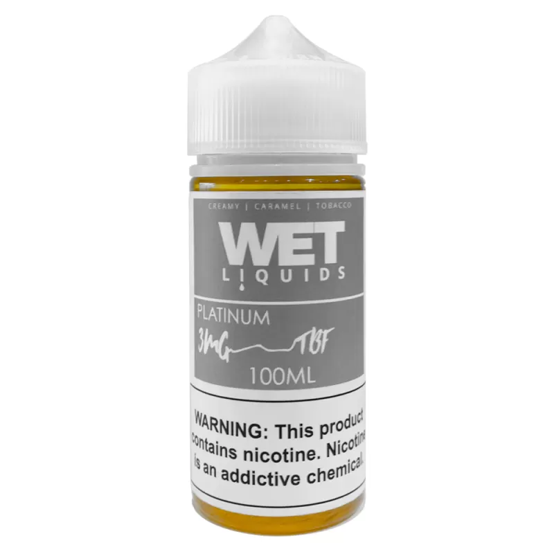 WET LIQUIDS Platinum -100ml - Vapebazaar Pk