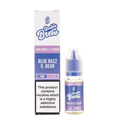 Blue Razz G-Bear Double Brew Bar Series by Ohm Brew - 5mg