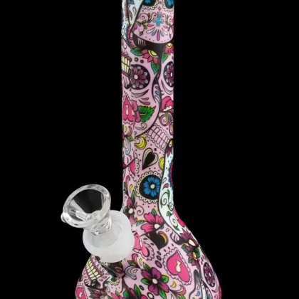BONGS USA Day of the Dead Silicone Bong