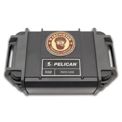 Warfighter R60 Ruck Case Humidor - Color#Black>OD Green~Lighter/Cutter#Warfighter Field Lighter/Cutter>Warfighter Rebel and V-Cut>None
