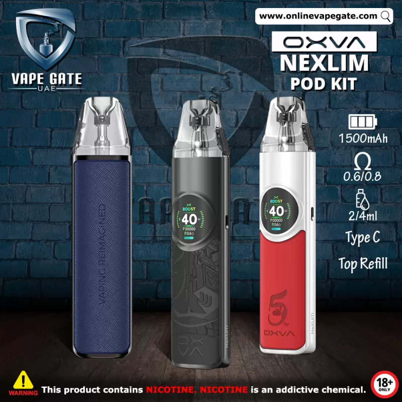 OXVA Nexlim Pod Kit - Dark Brown - Onlinevapegate