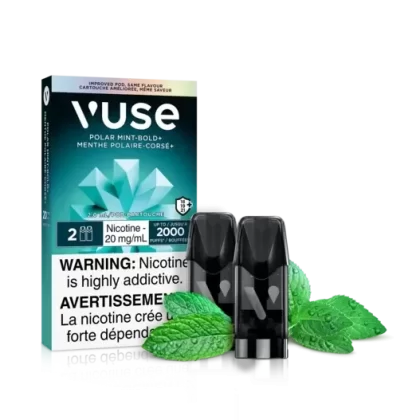 Polar Mint Bold+ E-Liquid – Vuse Pods