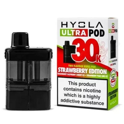 Strawberry Edition Hyola Ultra 30K Refill Pack