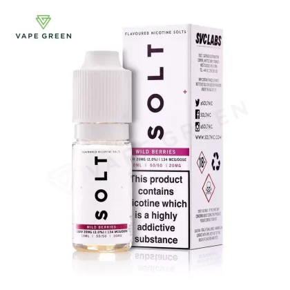 Wild Berries Nic Salt E-Liquid by SOLT - Eliquidsupply