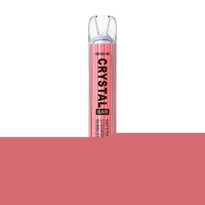 Watermelon Strawberry Bubblegum SKE Crystal Bar 600 Disposable Vape