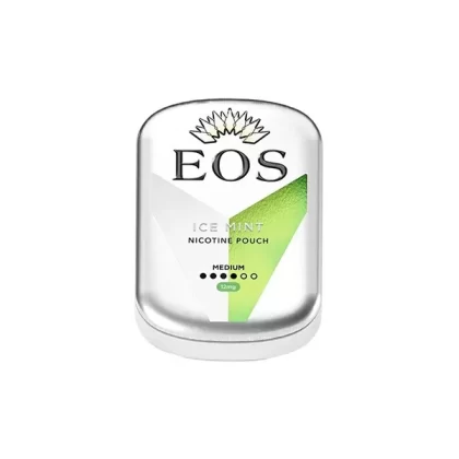 EOS Nikotinbeutel mit Minz- und Fruchtgeschmack, 12 mg – 20 schlanke Beutel