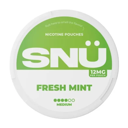 Fresh Mint Nicotine Pouches by SNU (20pk)