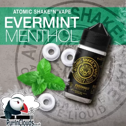 Atomic Evermint Menthol Shake n Vape E-Liquid (50ml 0mg)