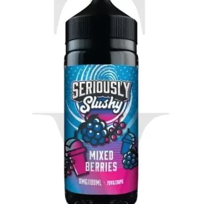 SERIOUSLY SLUSHY MIXED BERRIES SHORTFILL E-LIQUID BY DOOZY VAPE