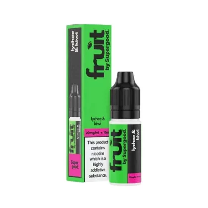 Supergood Fruit Lychee & Kiwi Nic Salt - 10mg