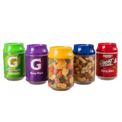 Soda Cans 3.5g Plastic Stash Smell Proof Cali Packaging - Fruity Candy