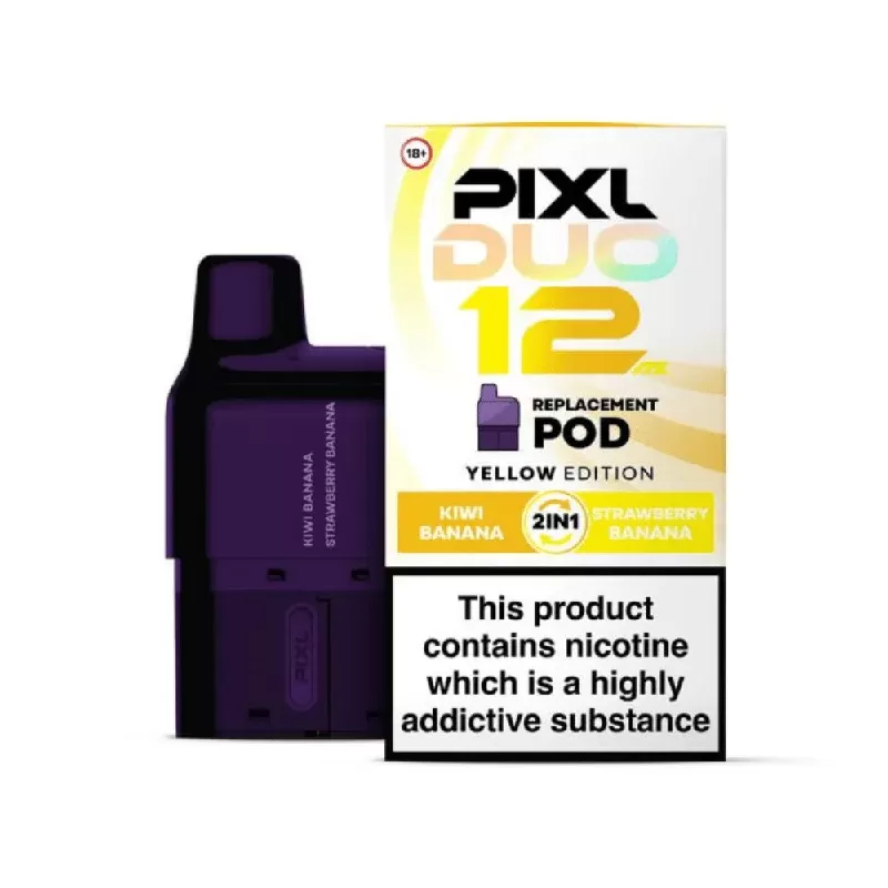 PIXL Duo 12 Prefilled Pod Yellow Edition - Ecigpremium