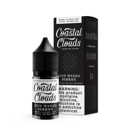 Coastal Clouds Salt Nic Premium E-Liquid 30ml - Blueberry Limeade / 35mg