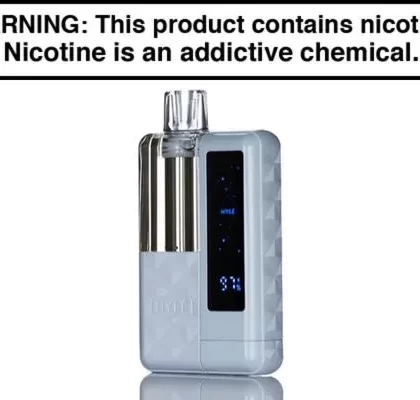 Mylé POD Box Disposable Vape Kit – 35,000 Puffs - Clear, Iced Mint (7361E4)