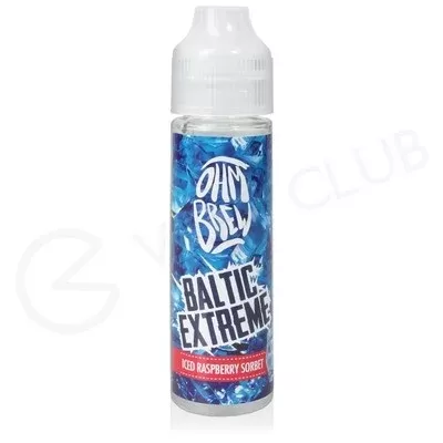 Iced Raspberry Sorbet Shortfill E-Liquid by Ohm Brew 50ml