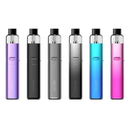 Geekvape Wenax K2 18W Pod Kit - Glossy Blue, Glossy Gray