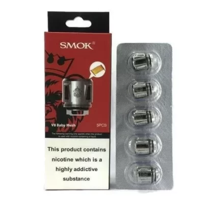Smok V8 Baby Coils (5 Pack) - Resistance#0.15 Ohm (82CB41)