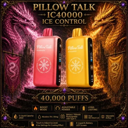 Pillow Talk IC40000 Ice Control TEXAS COMPLIANT - Meta Moon (Crystal Edition)