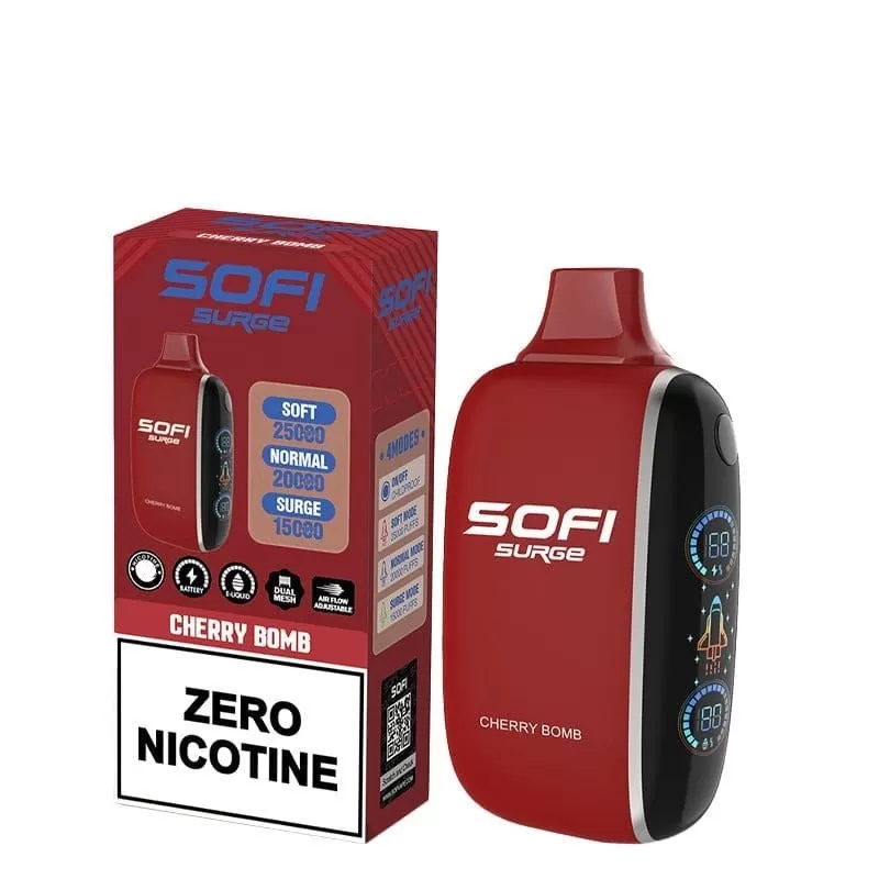 Sofi Surge Zero Nicotine 25000 Disposable Vape - Image 3