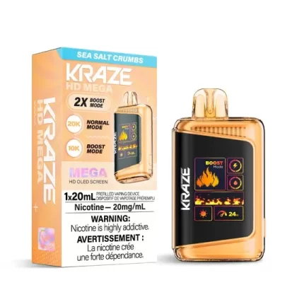 Kraze HD Mega – Sea Salt Crumbs - Eliquidsupply