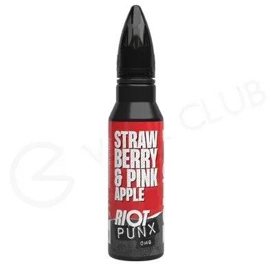 Strawberry & Pink Apple Shortfill E-Liquid by Punx 50ml