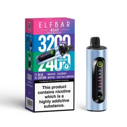 Elf Bar 4-in-1 Prefilled Pod Vape Kit - Drinks Edition