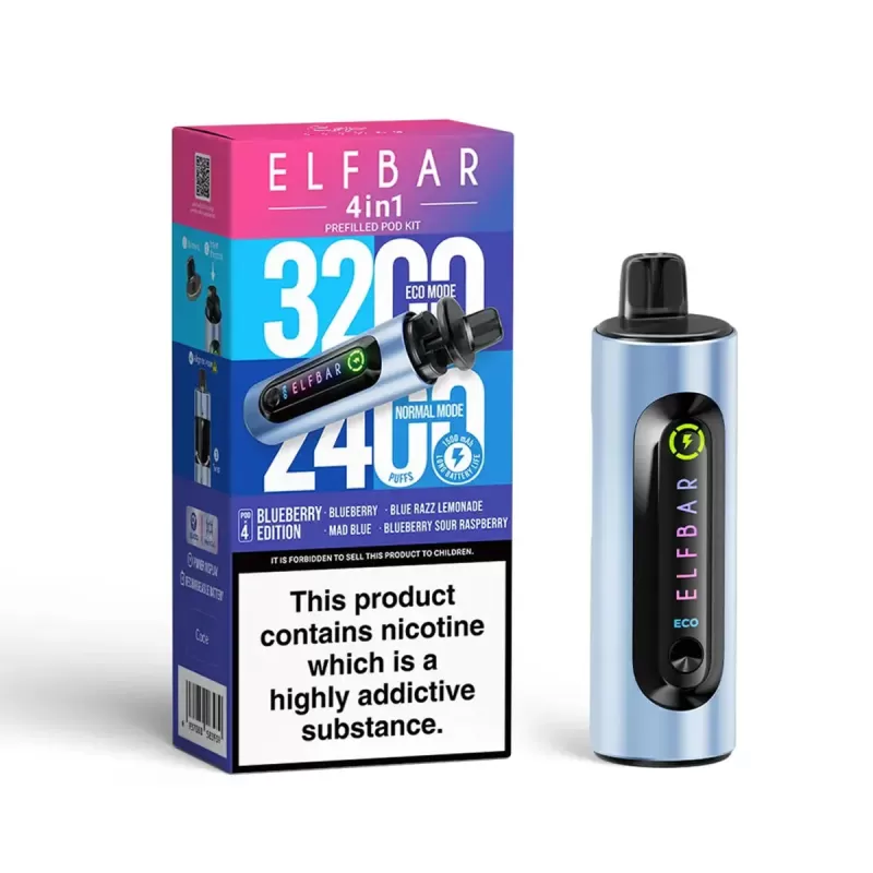 Elf Bar 4-in-1 Prefilled Pod Vape Kit - Drinks Edition - Image 3