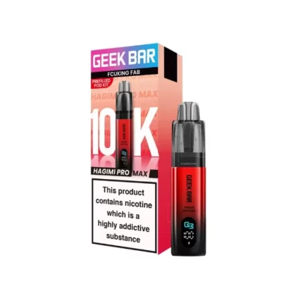 Geek Bar Hagimi Pro Max 10K Prefilled Pod Kit Fcuking Fab - 20mg