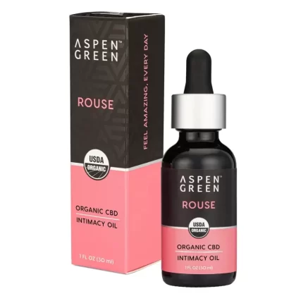 Aspen Green Rouse Organic Full Spectrum CBD Intimacy Oil