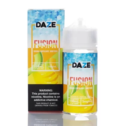 7 Daze Fusion TFN - Banana Cantaloupe Honeydew ICED - 100ml - 3mg