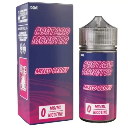 Mixed Berries E-Liquid by Custard Monster - Size#100ml~Nicotine#3MG>6MG