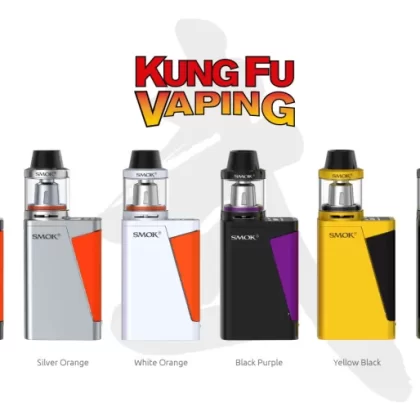 SMOK H-PRIV Mini 1650mAh Starter Kit with Brit Beast 3.5ML Tank - YellowBlack