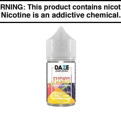 STRAWBERRY BLACKBERRY LEMON BY 7 DAZE FUSION SALT 15ML/30ML - Vapejuice