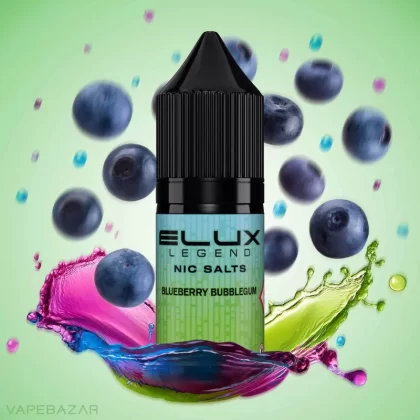 ELUX Legend Nic Salts – Blueberry Bubblegum - 10mg/ml, 20mg/ml; Glycerin, Nikotinsalz