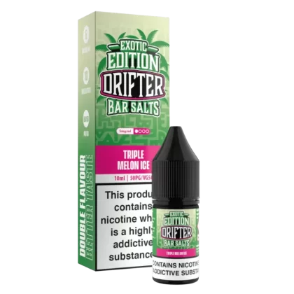 Drifter Bar Salts Exotic Edition Triple Melon Ice Nic Salt - 20mg