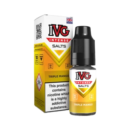 IVG Intense Triple Mango Saltnic Vape Juice - 20mg