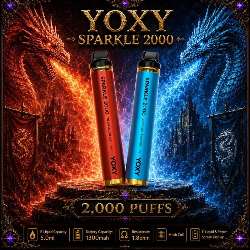 YOXY Sparkle 2000 - Strawberry Ice Cream - Vapeciga