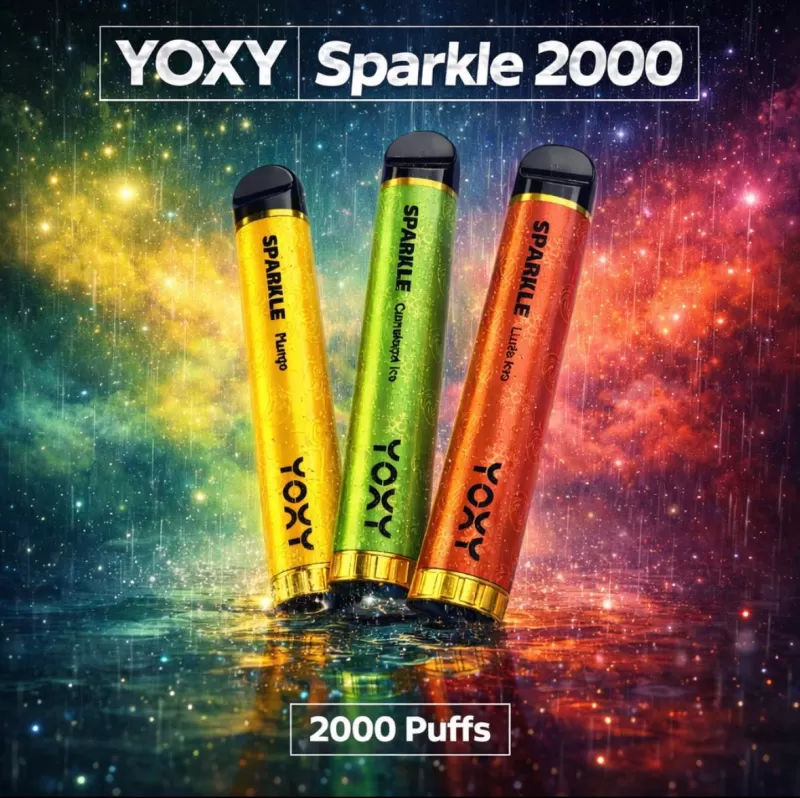 YOXY Sparkle 2000 - Strawberry Ice Cream - Vapeciga - Image 2