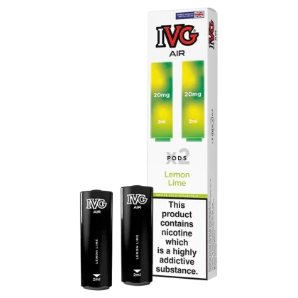 Lemon Lime IVG Air Replacement Pods - Vapeshop Co