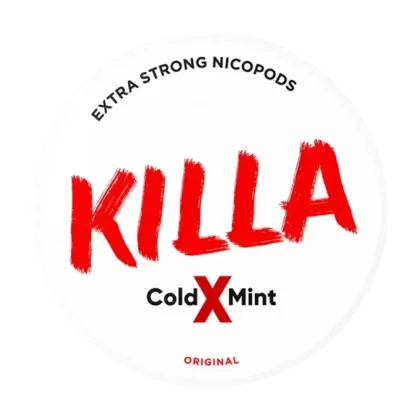 Cold X Mint Killa Nicotine Pouches - 16mg - Vape Product (9017D8)