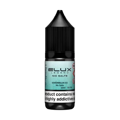 Watermelon Ice Nic Salt by Elux 10ml - 5mg - Vape Product (E6AED1)