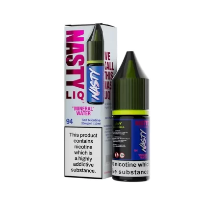 NASTY JUICE NASTY LIQ MINERAL WATER 10ML NIC SALT E-LIQUID