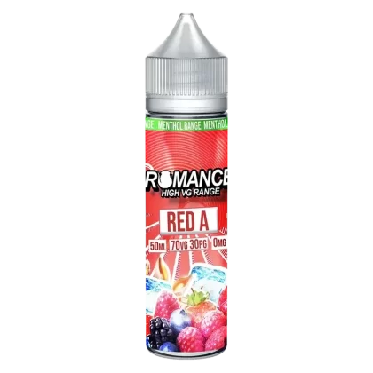 Romance Red A 50ml Shortfill e-liquid 70/30 Vg/Pg
