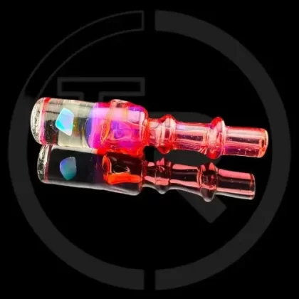 IRIDESCENT GLASS: Telemegenta TOP OPAL PUFFCO PEAK PRO 3DXL JOYSTICK CAP