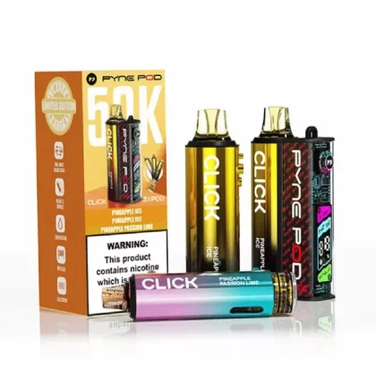Pyne Pod Click 50k Prefilled Pod Kit Pineapple Edition - Ecigpremium